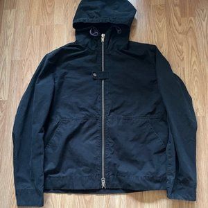 John Varvatos USA hoodie jacket Mens Size Medium Navy cotton blend